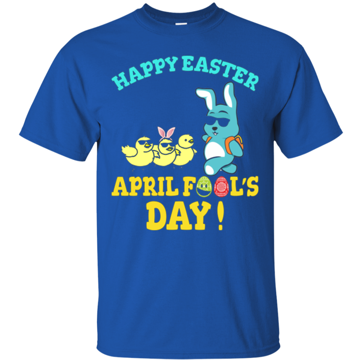 Funny happy Easter April fool's day Chillin T-shirts Tees