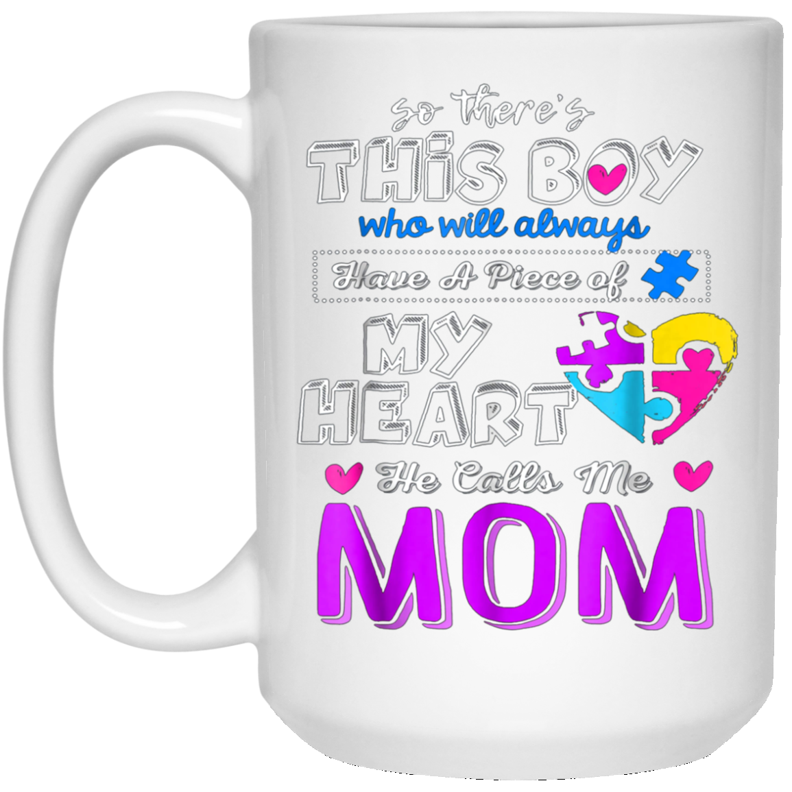 Autism Awareness Puzzle Mom Gift T Shirt