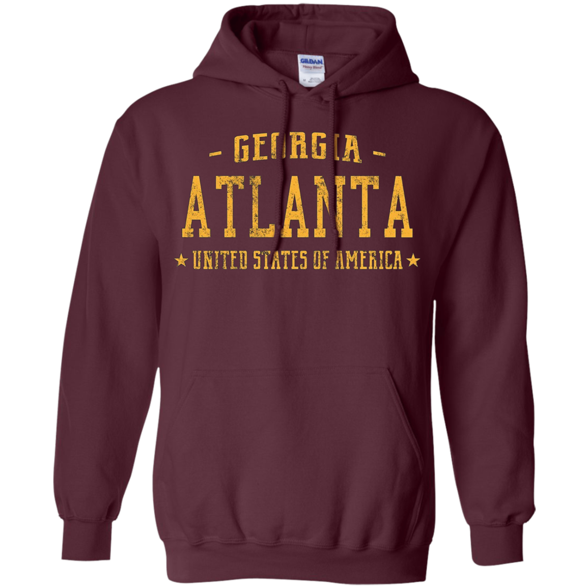 Atlanta Georgia T-Shirt Vintage Sports Design Shirt
