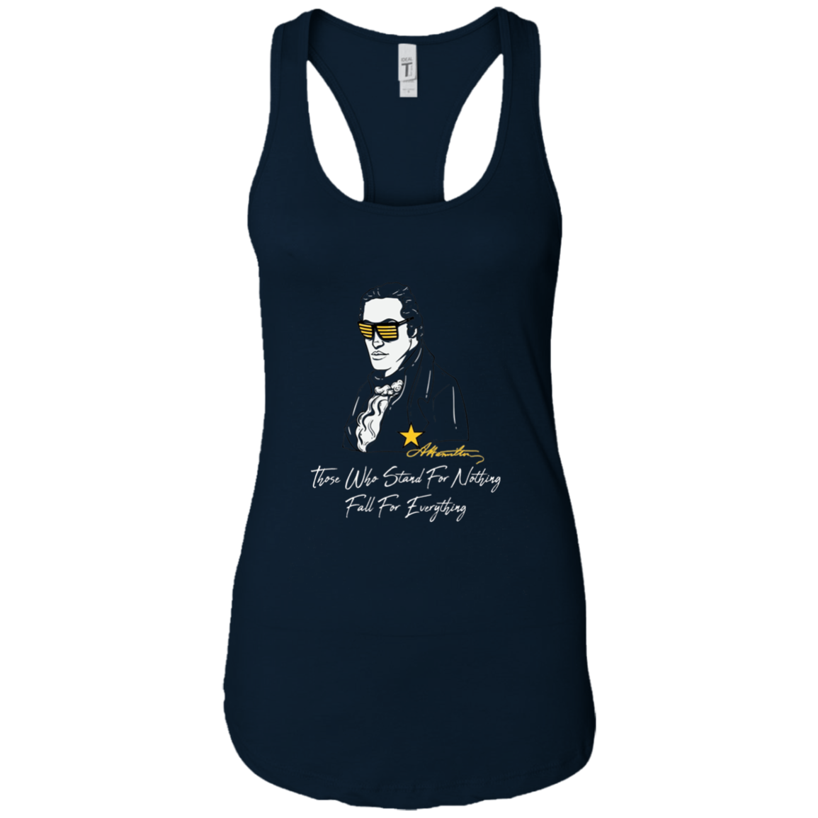 Alexander Hamilton Long Sleeve T-Shirt Founding Fathers USA