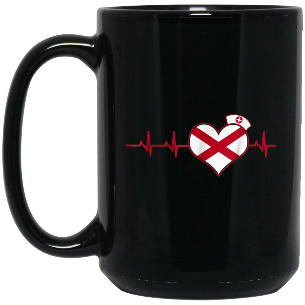 Alabama Nurse Heartbeat T-shirt National Nurses Week