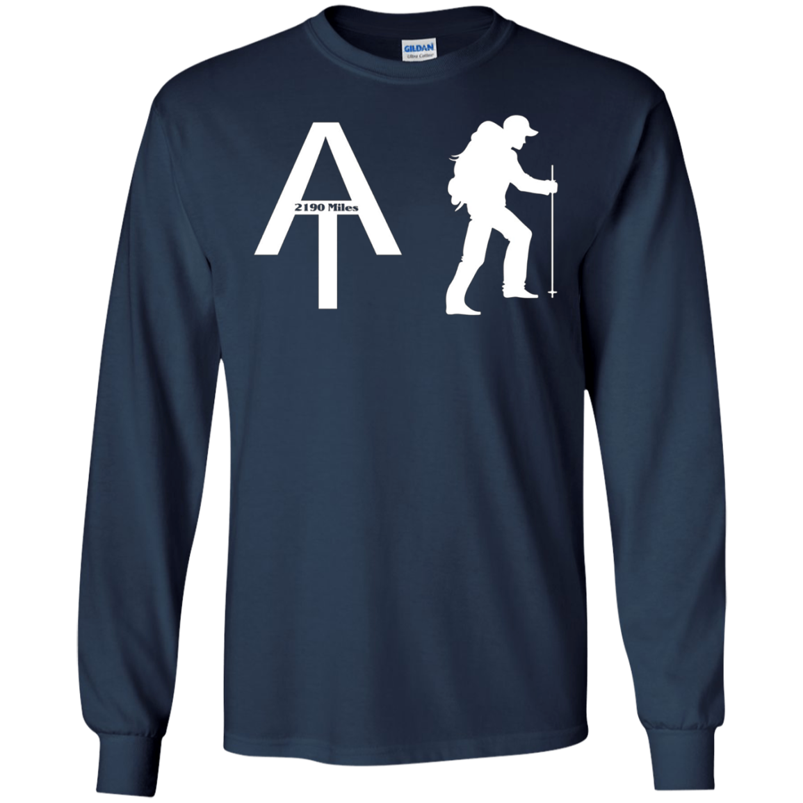 Appalachian Trail Hiker 2190 Miles T-Shirt