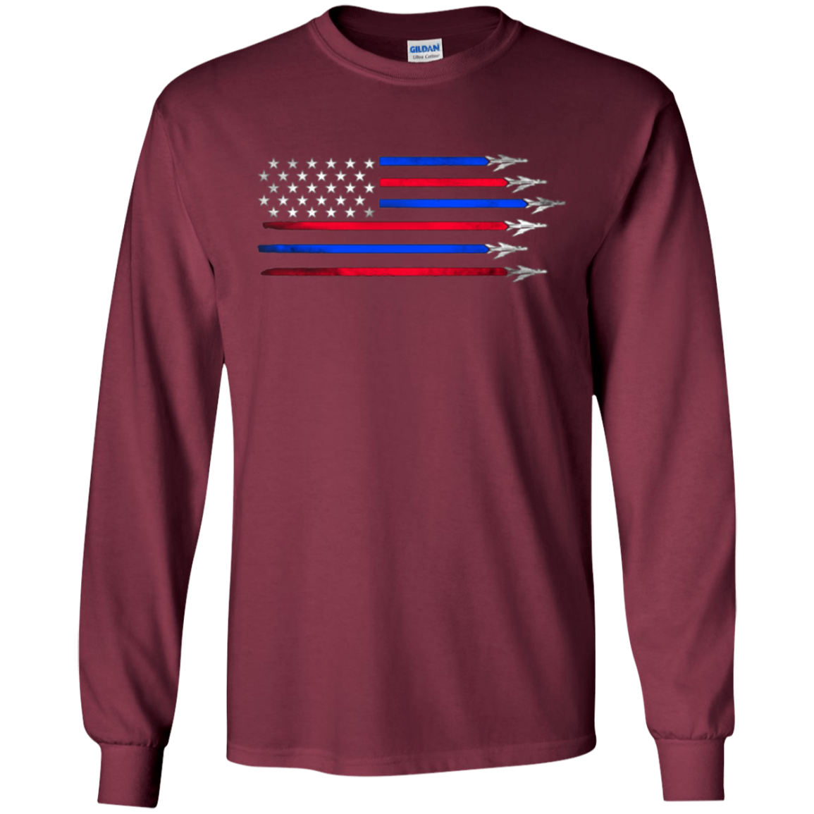 American Flag Independence Day T-Shirt for 4th of July