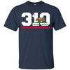 Image of Area Code 310 shirt - Los Angeles California t-shirt
