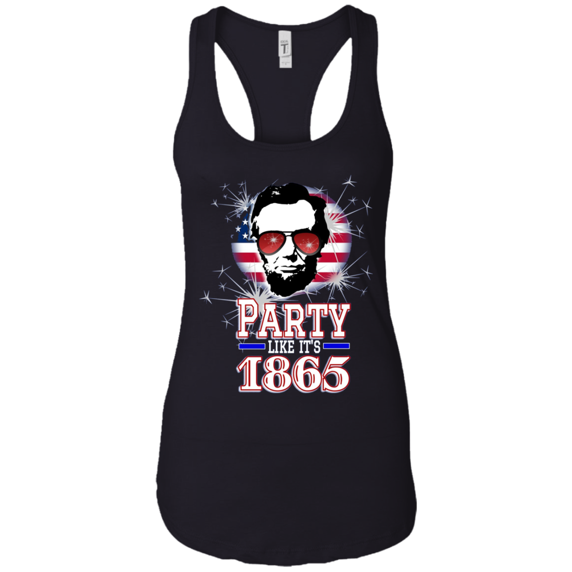 Abraham Lincoln Shirt July 4th Party Like It's 1865 T Shirt