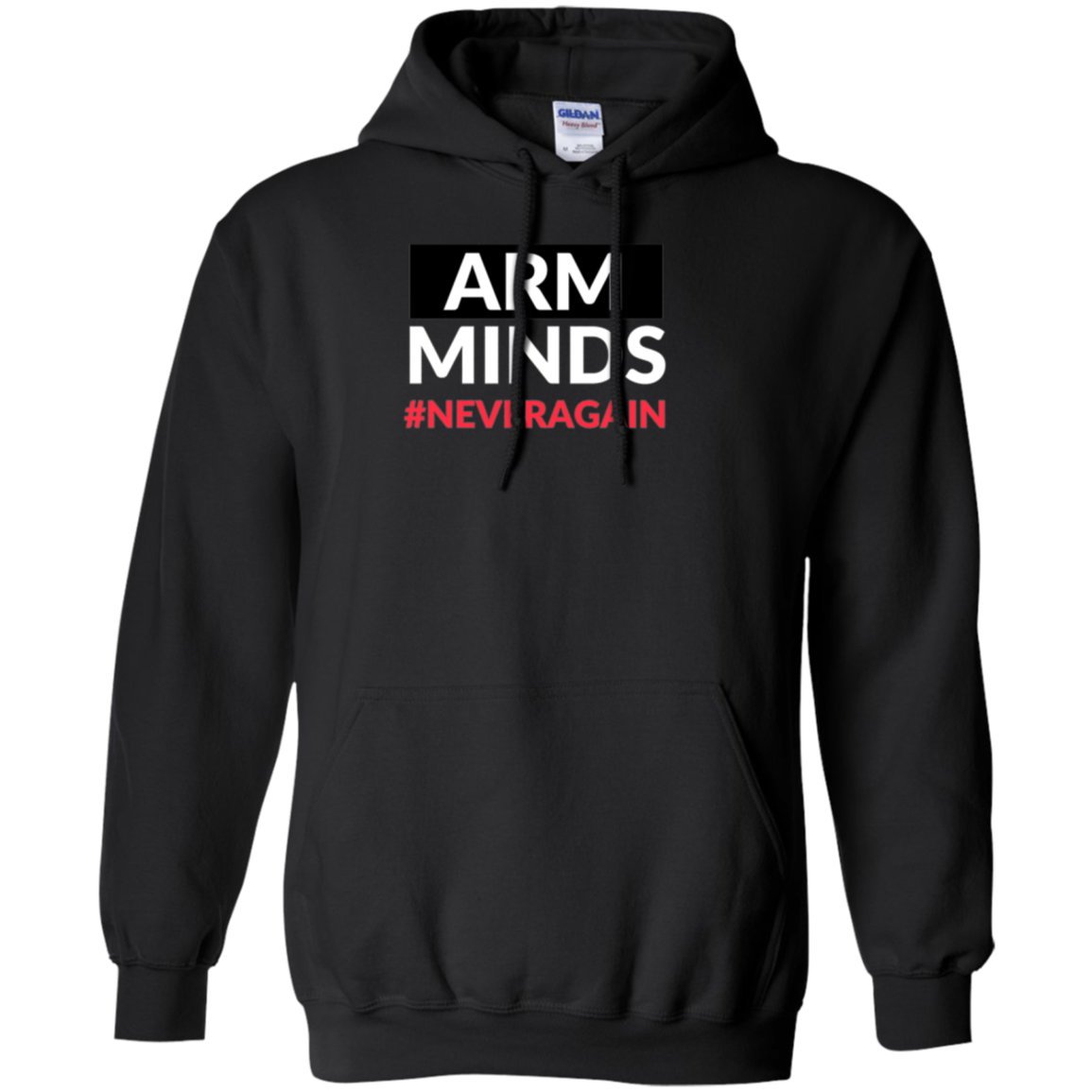 Arm Minds Never Again Gun Control T-Shirt