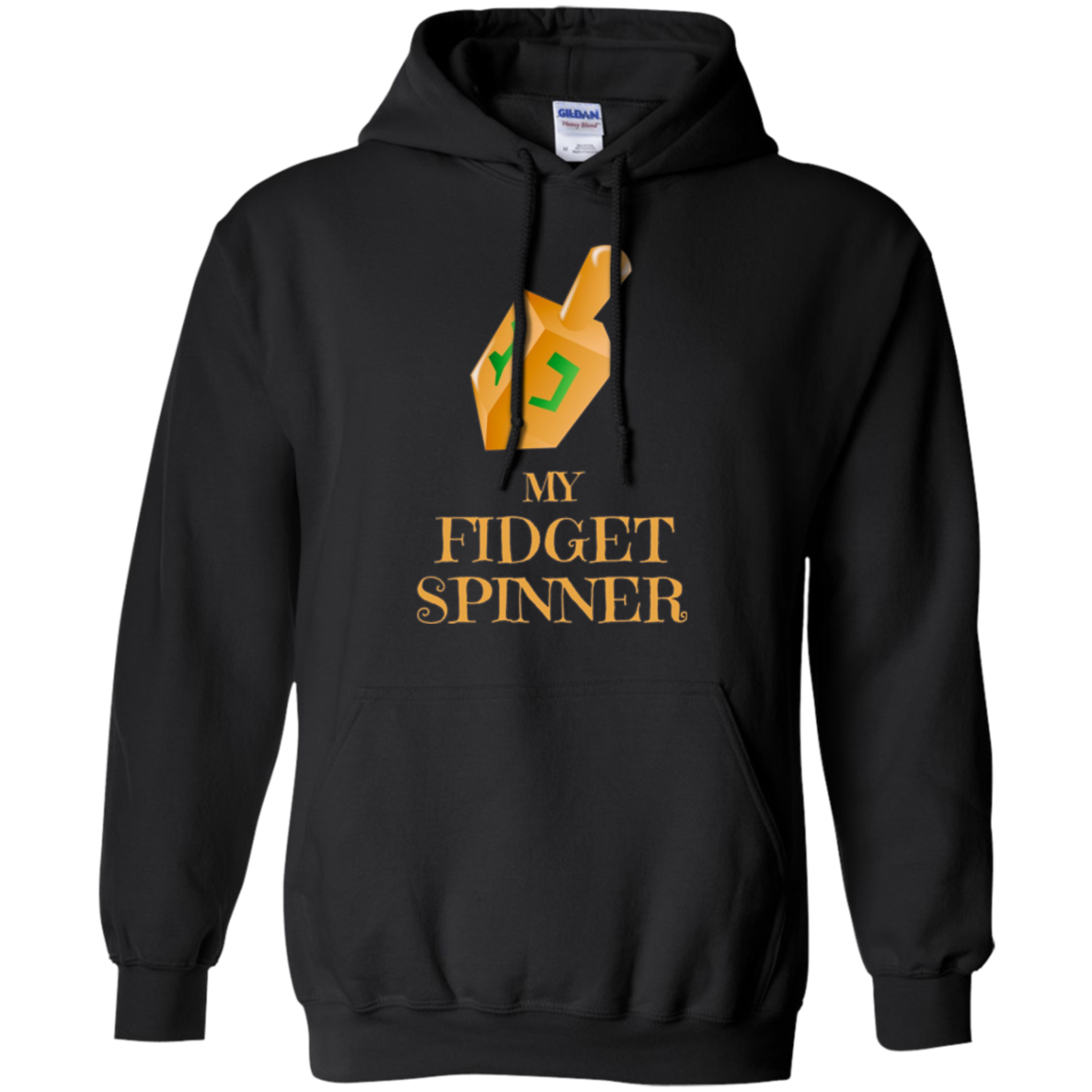 Funny Hanukkah Shirt - Fidget Spinner Dreidel T-Shirt