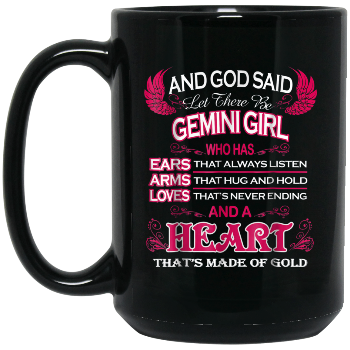 And God Said Let There Be Gemini Girl T-shirt