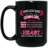 Image of And God Said Let There Be Gemini Girl T-shirt