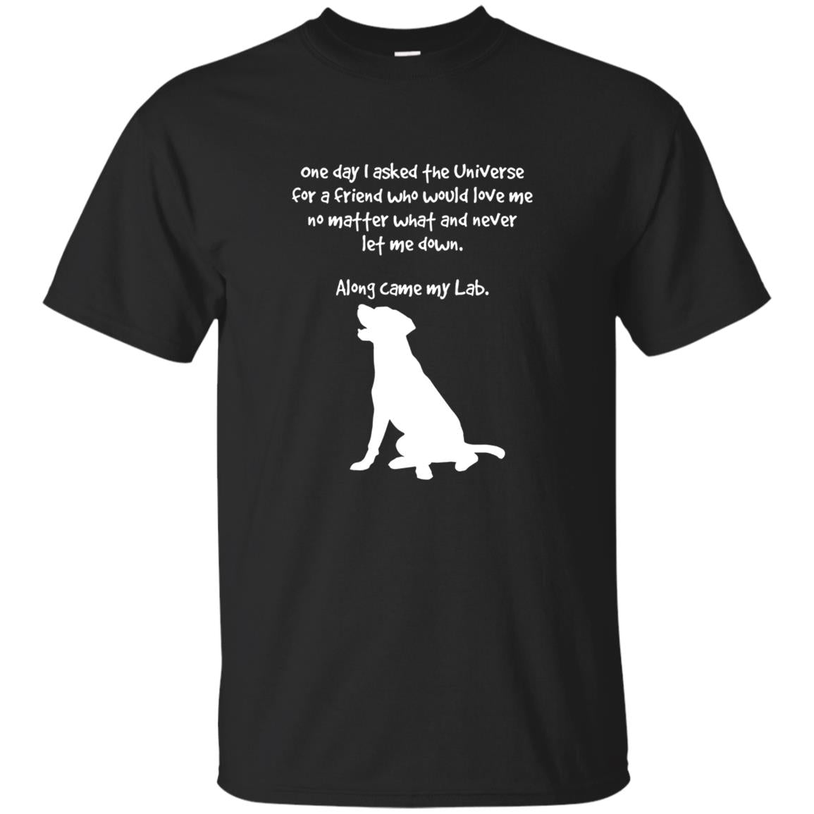 Along Came My Lab Long Sleeve T-Shirt For Dog Lovers