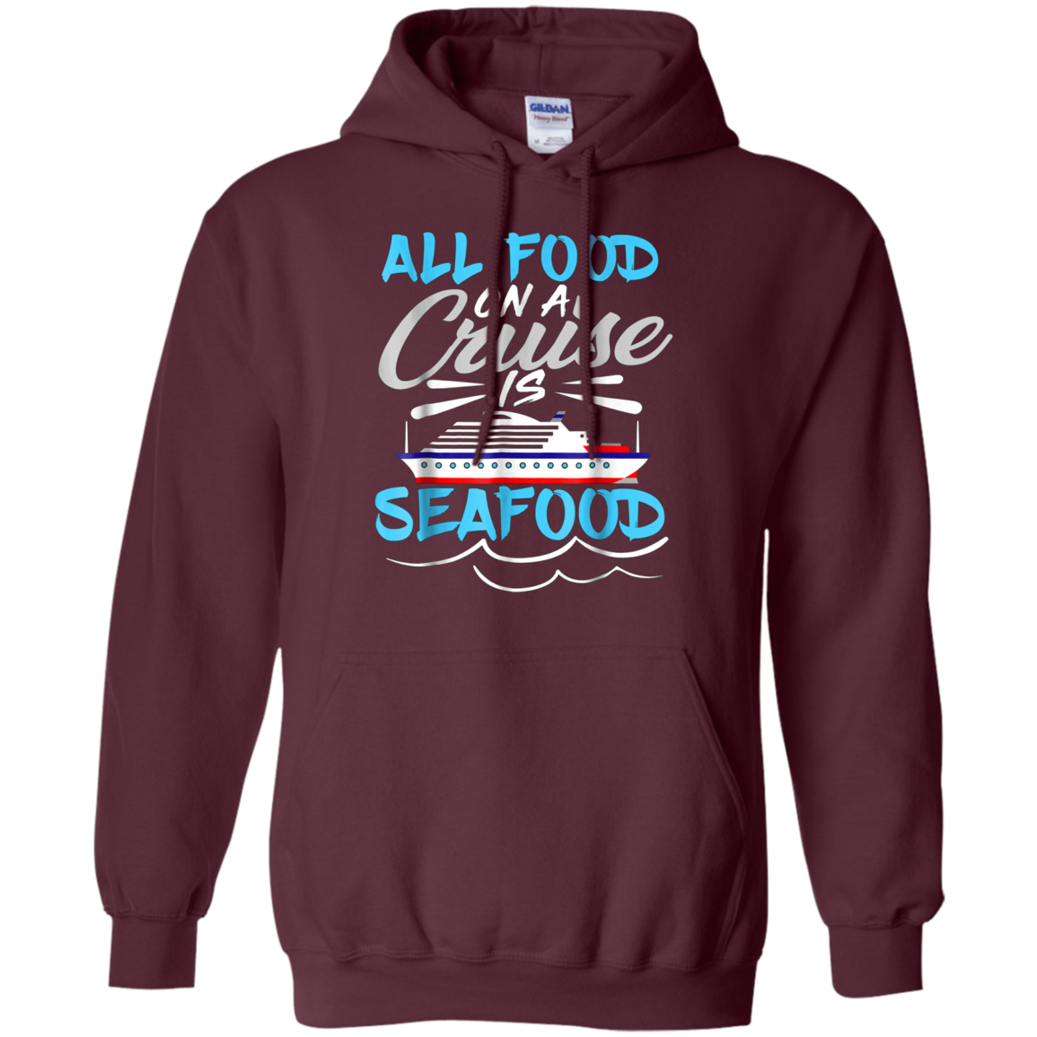 All Food On A Cruise Is Seafood Pink Shirts For Men Women