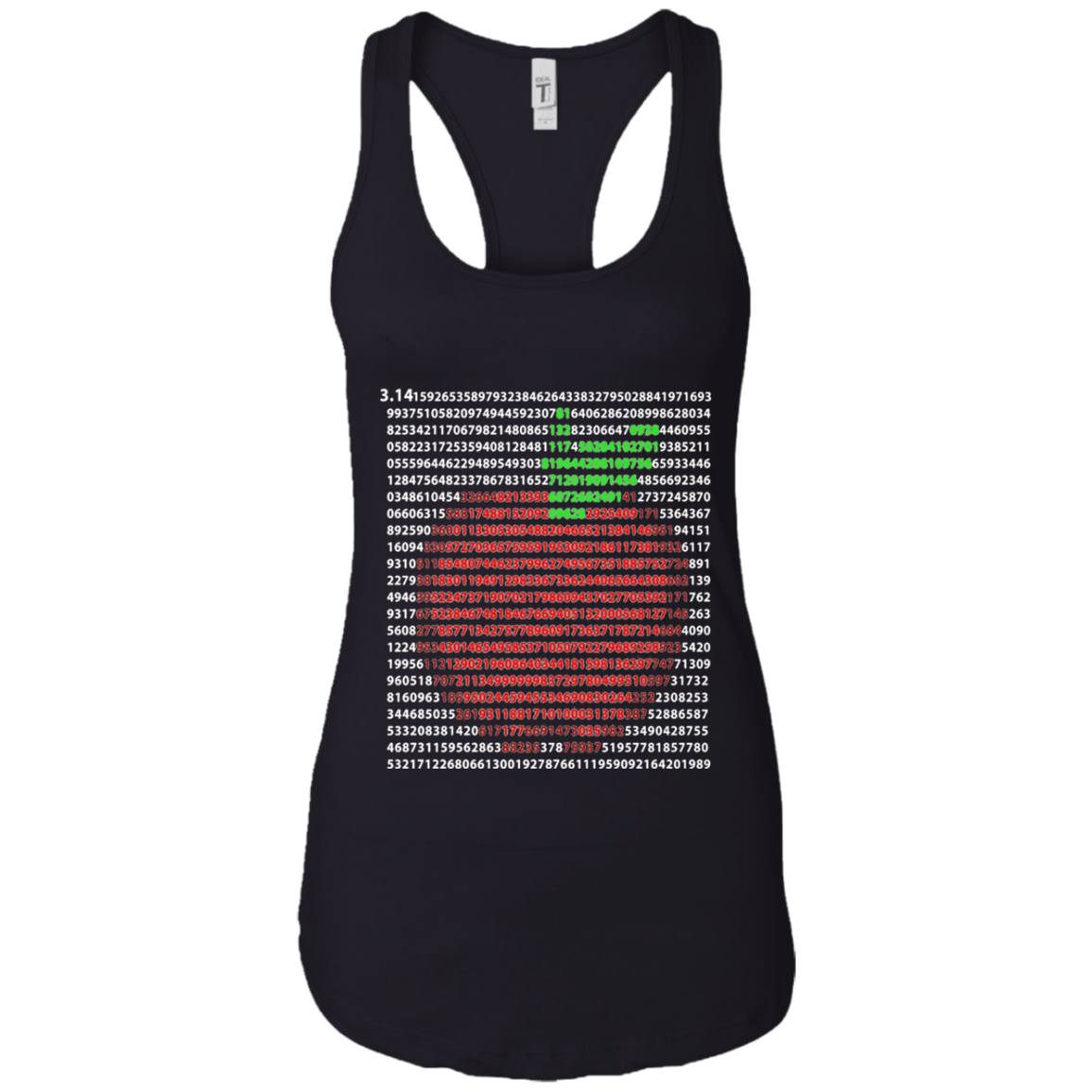 Apple Pi Day Shirt 3.14 First 1,000 Digits | FUNNY PI SHIRT