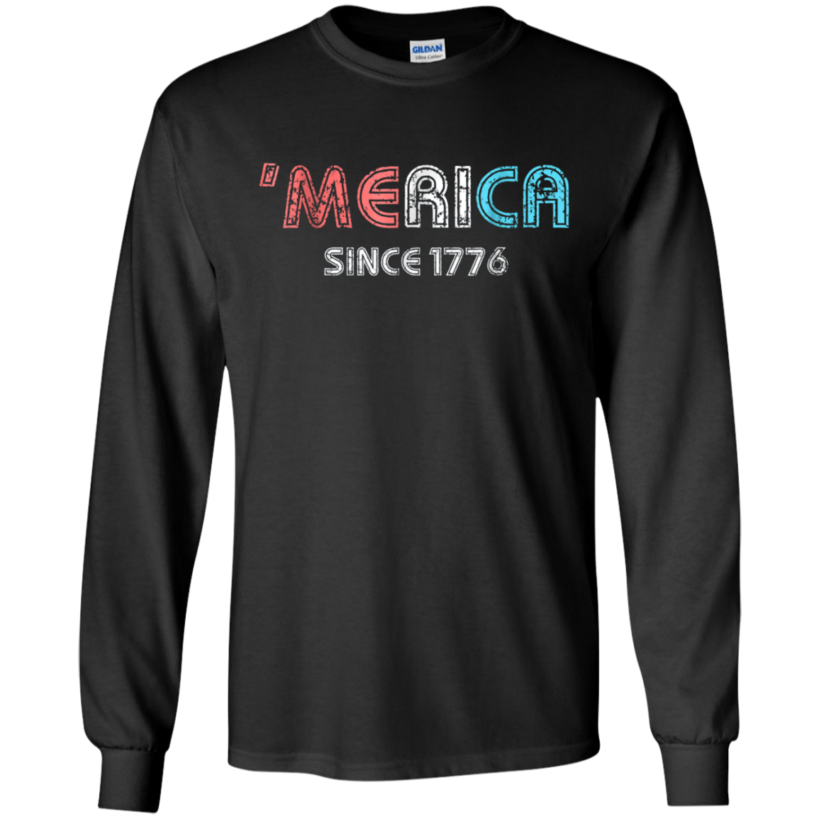 'Merica Since 1776 Shirt | Cool Retro USA Tshirt for July 4