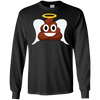 Image of Santa Poop Emoji Funny Christmas Shirt