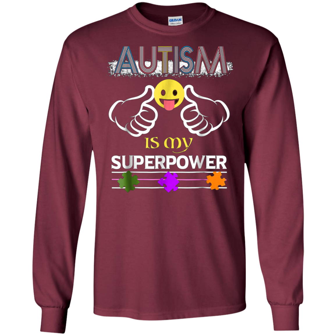 Autism Is My Superpower Autistic Awareness Gift T-Shirt