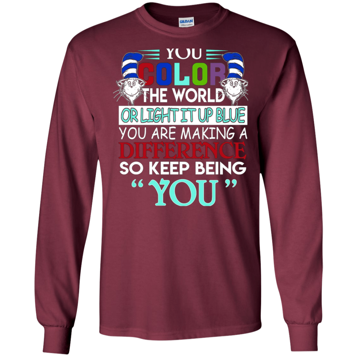 Autism Awareness t Shirts You are Making a Difference Men-Women-Kid Gift tees