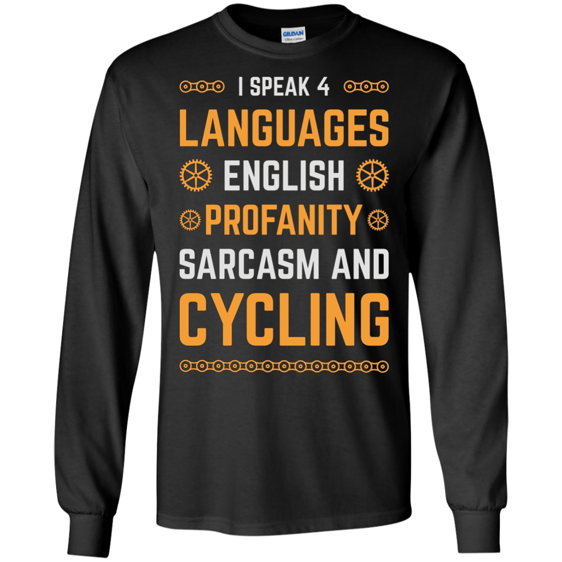 Sarcastic Bicycle Cycling Novelty T-shirt Passionate Cyclist