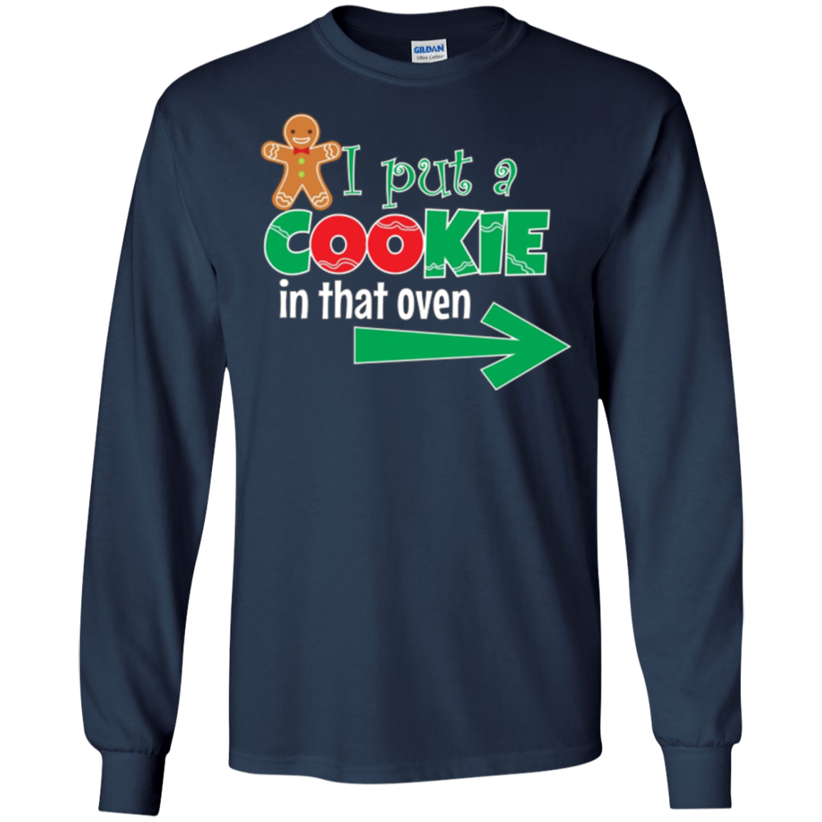 Christmas T-shirt Expecting Dad Pregnant Wife Tee