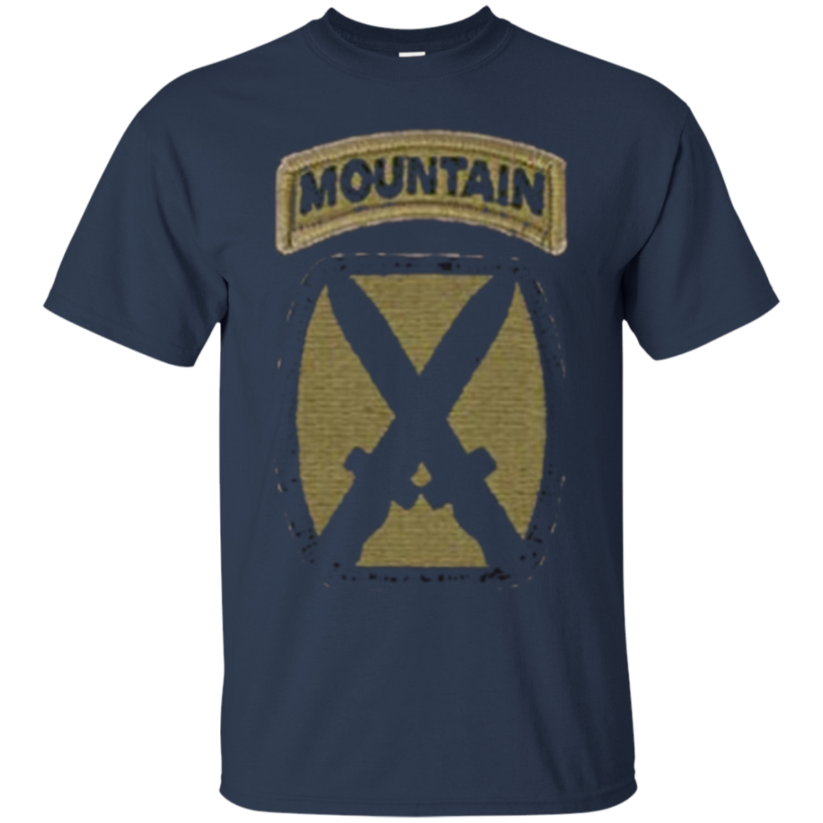 Army 10th Mountain Division Military Veteran Morale Shirt
