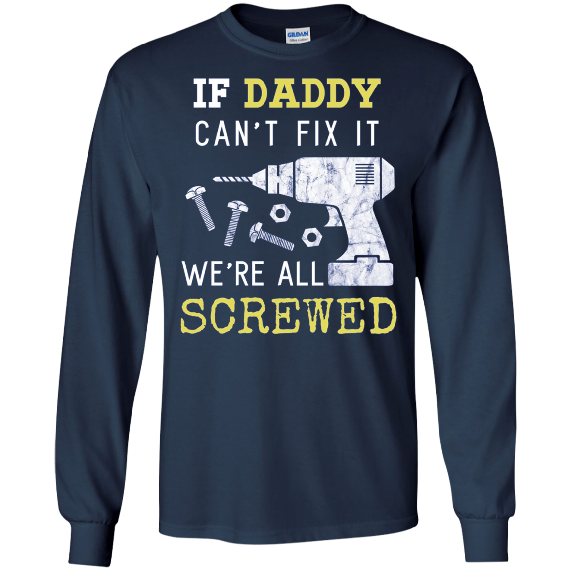 Funny Handyman Dad Shirt Fathers Day Gift from Wife Kids