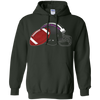 Image of Alzheimer Awareness Purple Ribbon Shirt For Football Fans
