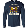 Image of Alcohol Diversity Shirt Celebrate with Beer long sleeve