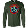 Image of Amish - I Love Rumspringa Hex Sign Star 1- Fun Ls T-Shirt