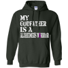 Image of Alzheimer's Awareness Shirt For Godfathers Purple Ribbon Tee