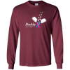 Image of Angel Daddy T-Shirt. Miscarriage Awareness Infant Loss Tee