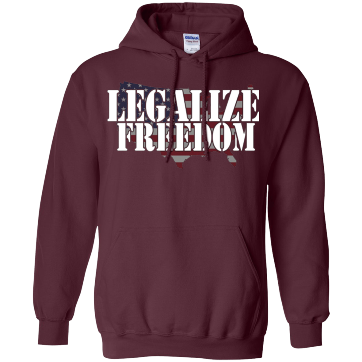 American Flag Legalize Freedom T-Shirt