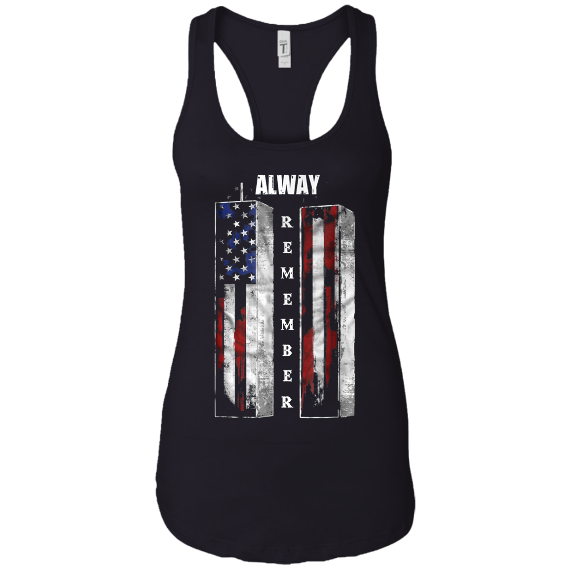 Always Remember Sept 11th Patriot - American Flag T-Shirt