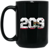 Image of Area Code 209 shirt - Modesto California t-shirt