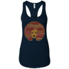 Image of Afro Word Art Black History Month Natural Hair T-Shirt