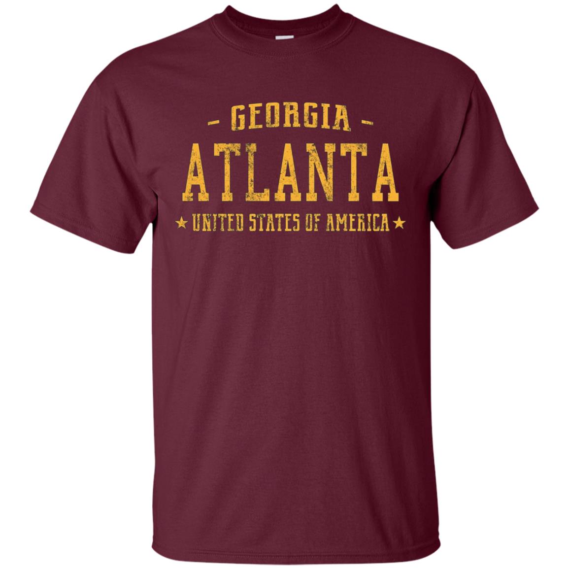 Atlanta Georgia T-Shirt Vintage Sports Design Shirt