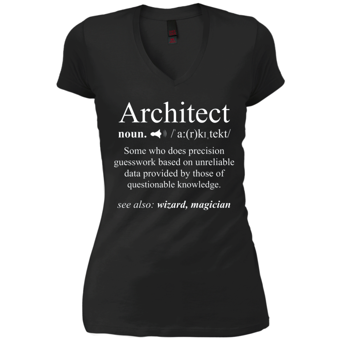 Architect Definition T-Shirt - Funny Cool Architecture Gift