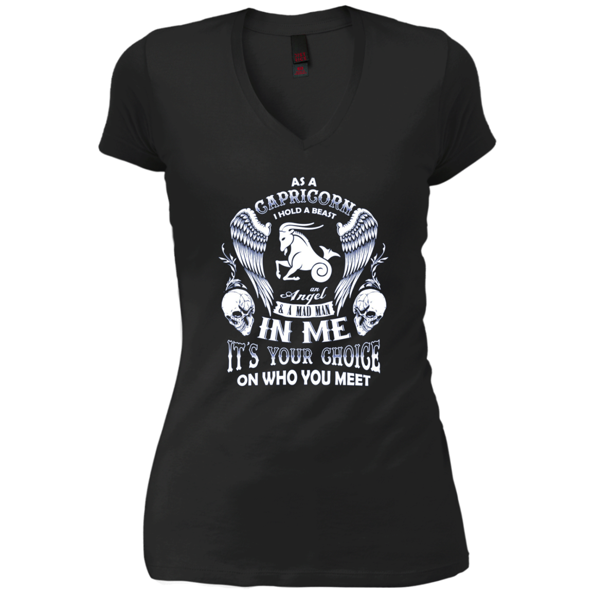 As A Capricorn I Hold A Beast And An Angel In Me Shirt