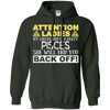 Image of Attention Ladies My Girlfriend Is A Crazy Pisces Funny Tee
