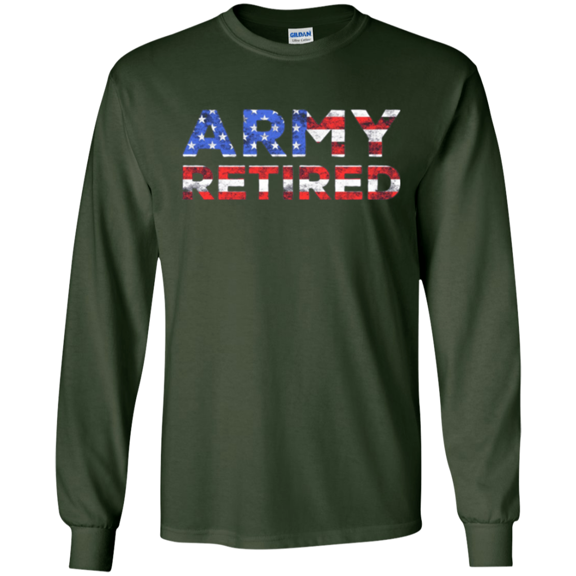 Army Retired T-Shirt Military U.S. Army Retirement Gift