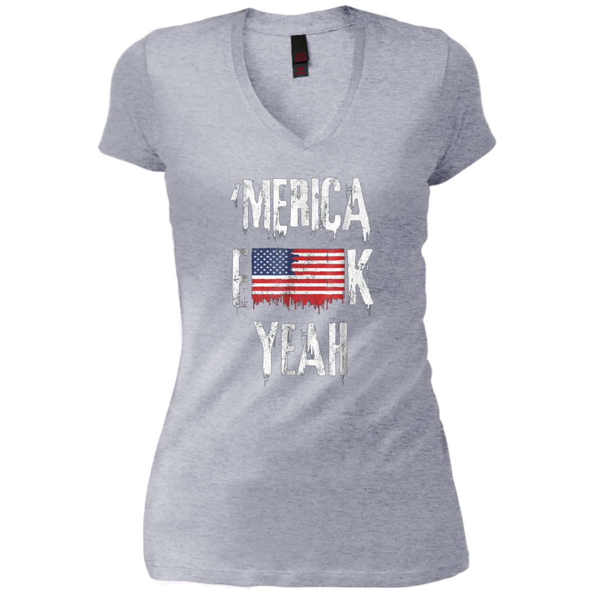 'Merica Yeah T-Shirt USA Flag 4th July American Patriotic US