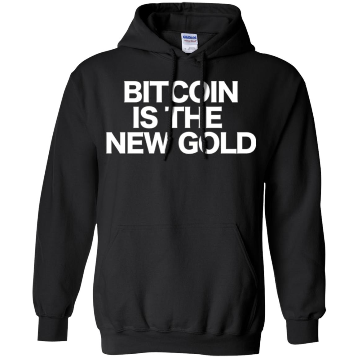 Sarcastic Bitcoin T-shirt BTC is the new Gold