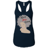 Image of Aries Zodiac Birthday Afro Gift T-Shirt for Black Women