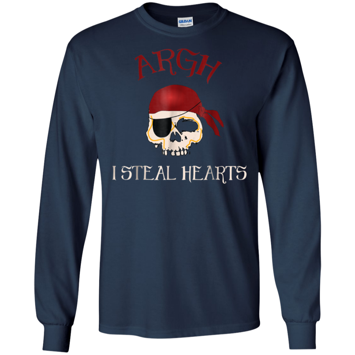 Argh I Steal Hearts Pirate Party Shirt Birthday