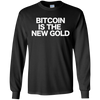 Image of Sarcastic Bitcoin T-shirt BTC is the new Gold