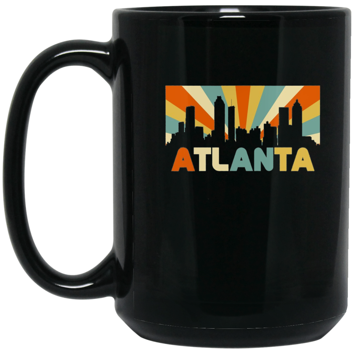 Atlanta City Retro Vintage T-Shirt Atlanta Disco 70s Georgia