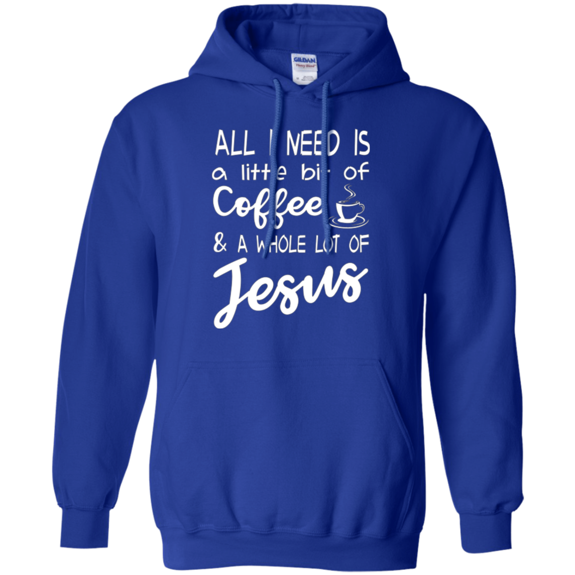 J'ai juste besoin d'un café et d'une chemise de Jésus.