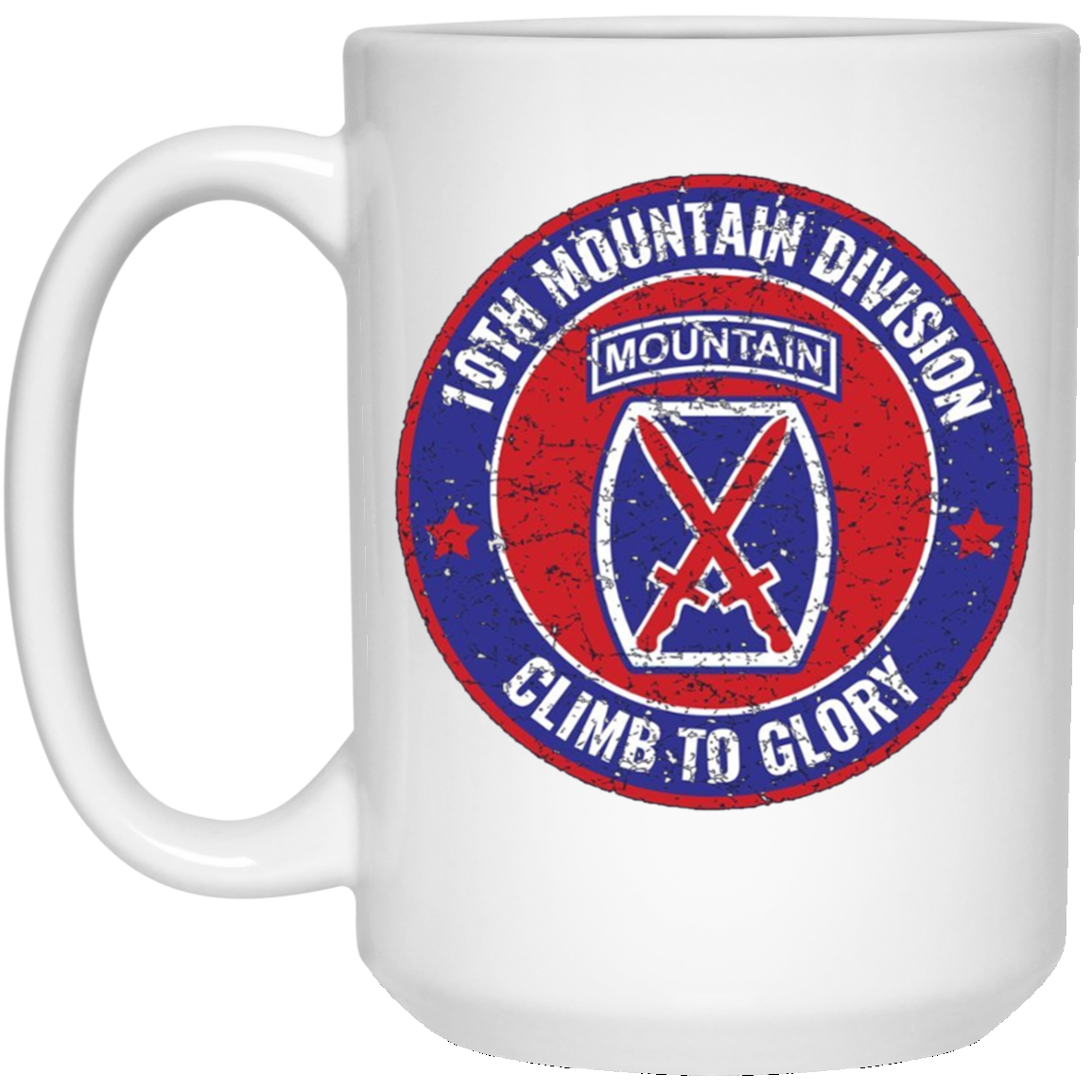 10th Mountain Division T Shirt Climb To Glory 20550