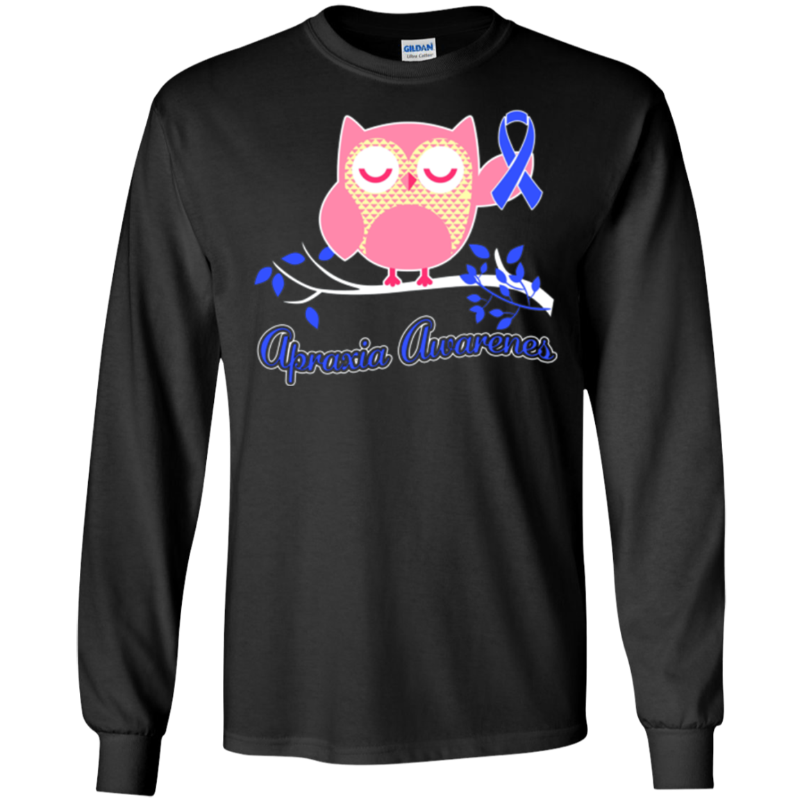 Apraxia Awareness Shirt - Owl Apraxia Awareness