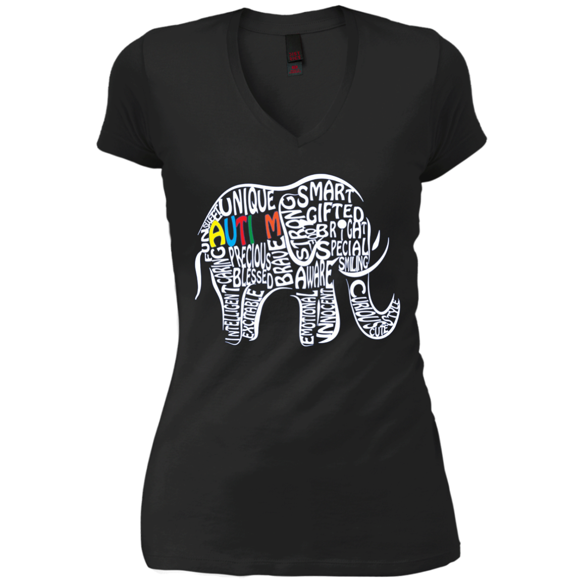 Autism Awareness Elephant Long Sleeve T Shirt