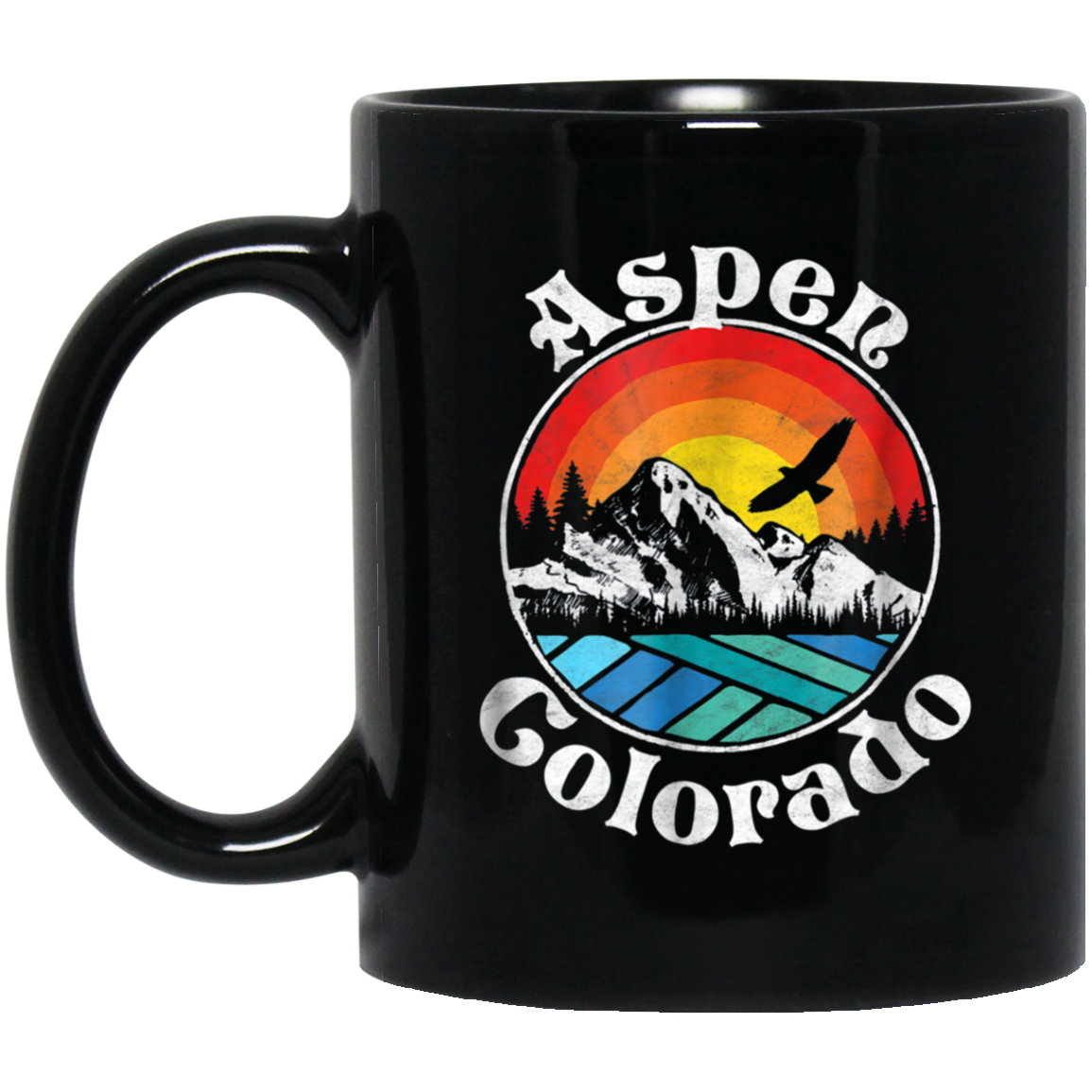 Aspen Colorado Vintage Mountain Outdoor Hiking Shirt