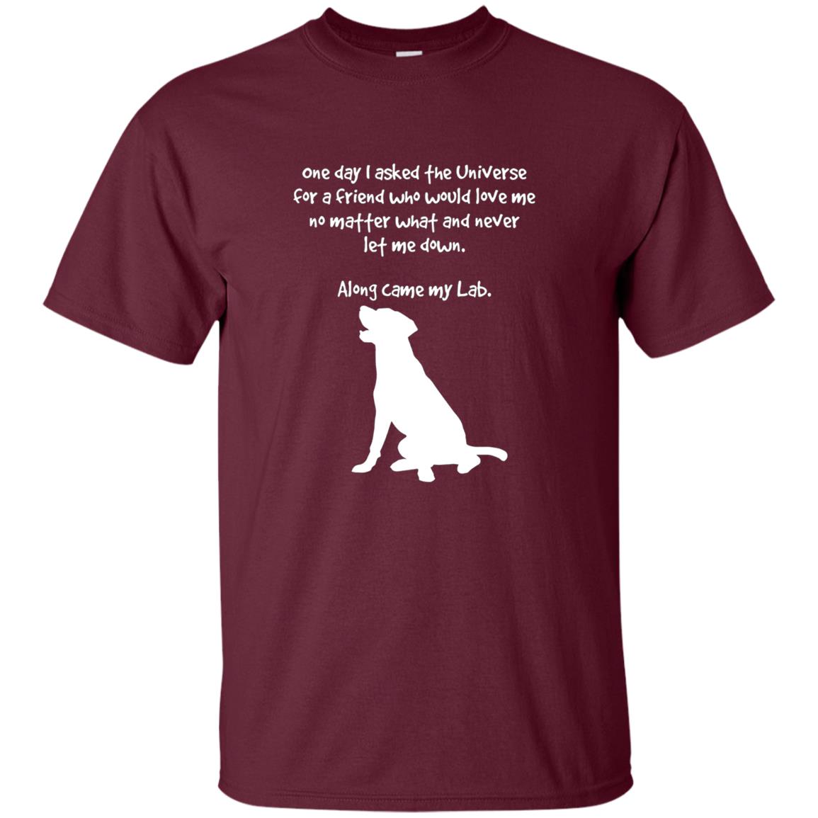 Along Came My Lab Long Sleeve T-Shirt For Dog Lovers